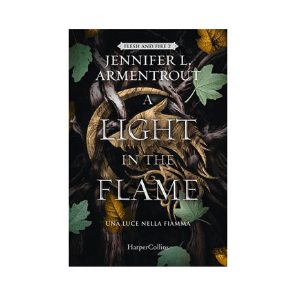 Copertina libro A LIGHT IN THE FLAME. UNA LUCE NELLA FIA