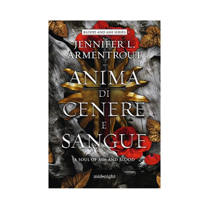 Copertina libro ANIMA DI CENERE E SANGUE. A SOUL OF ASH