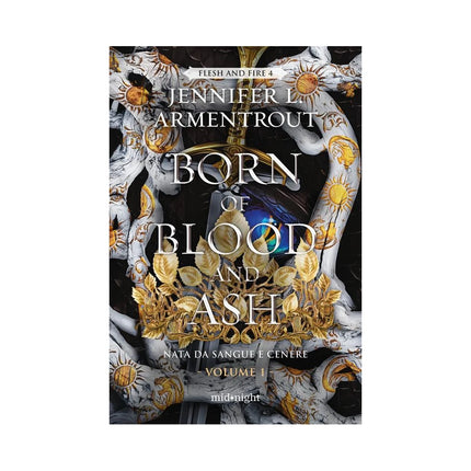 Copertina libro BORN OF BLOOD AND ASH. NATA DA SANGUE E