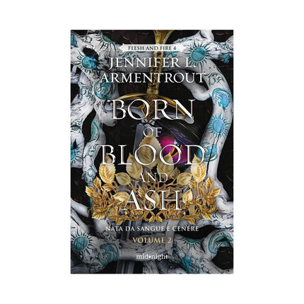 Copertina libro BORN OF BLOOD AND ASH. NATA DA SANGUE E
