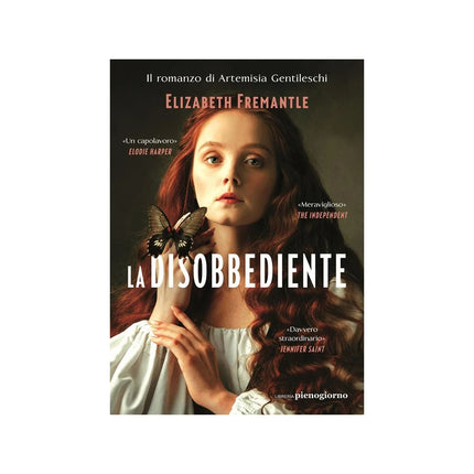 Copertina libro LA DISOBBEDIENTE