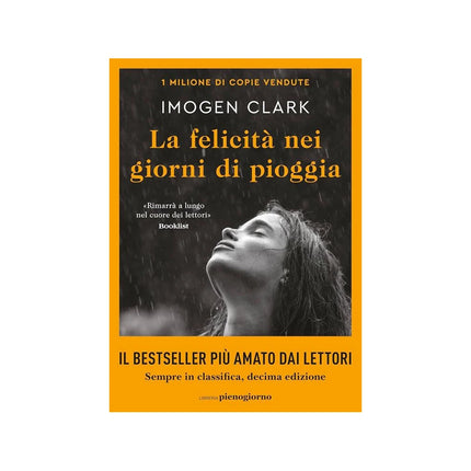 Copertina libro LA FELICITÀ NEI GIORNI DI PIOGGIA