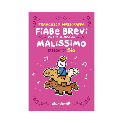 Copertina libro FIABE BREVI CHE FINISCONO MALISSIMO. EDI