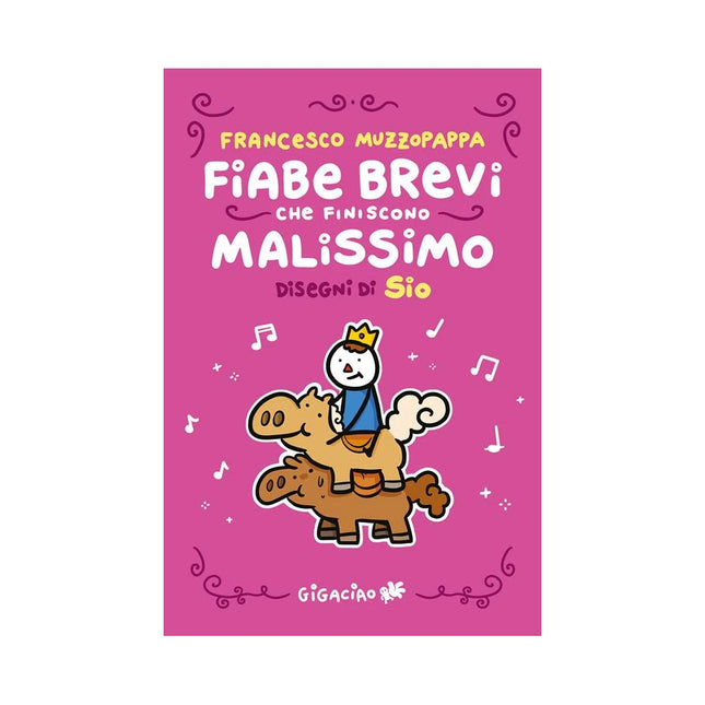 Copertina libro FIABE BREVI CHE FINISCONO MALISSIMO. EDI