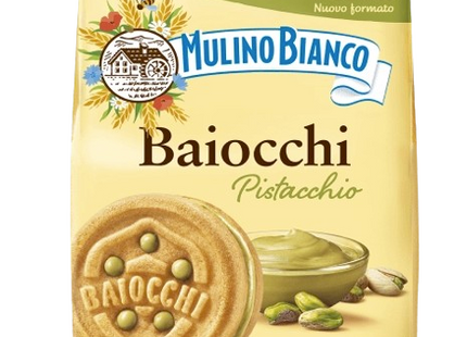 Baiocchi con crema al Pistacchio 260, Mulino Bianco 240g - Smart Space Shop