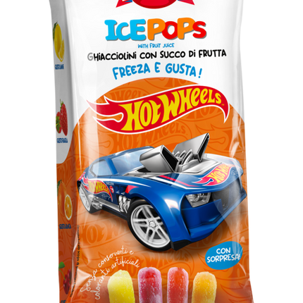 Hot Wheels Ice Pops mit kostbaren Überraschungssüßigkeiten 