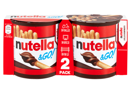 Nutella &amp; go! 2 x 48g |