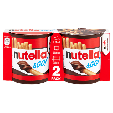 Nutella und los! 2 x 48g |