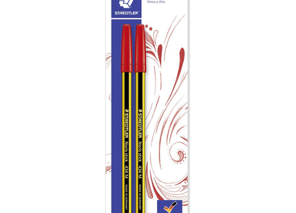 Penna Noris Rossa Staedtler 2 Pezzi - Smart Space Shop