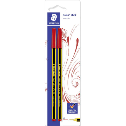 Penna Noris Rossa Staedtler 2 Pezzi - Smart Space Shop