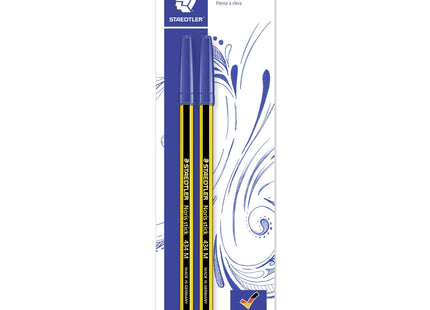 Penna Noris Blu Staedtler 2 Pezzi - Smart Space Shop