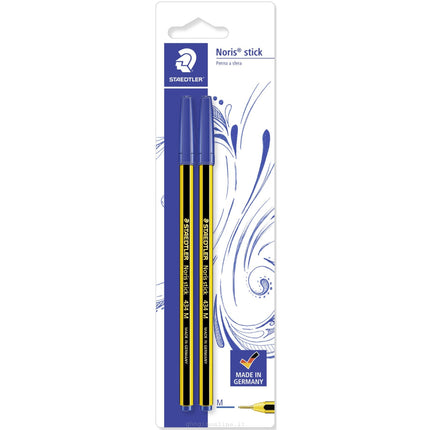 Penna Noris Blu Staedtler 2 Pezzi - Smart Space Shop