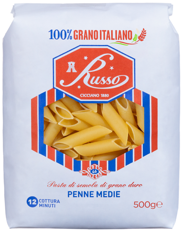 Russo Pasta Different Types 500 g