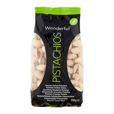 Pistachios Wonderful Pistachios In Shell Toasted And Salted Gr 250