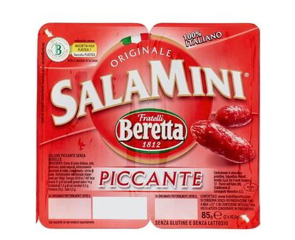 Salamini piccanti Beretta 85 g - Smart Space Shop