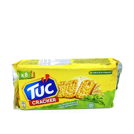 Tuc Cracker mit Rosmarin und aromatischen Kräutern 