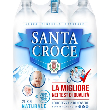 Santa Croce Natural Water Pet 6x2L