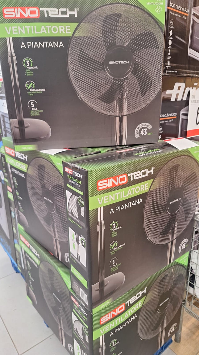 SINO TECH VENTILATORE a piantana