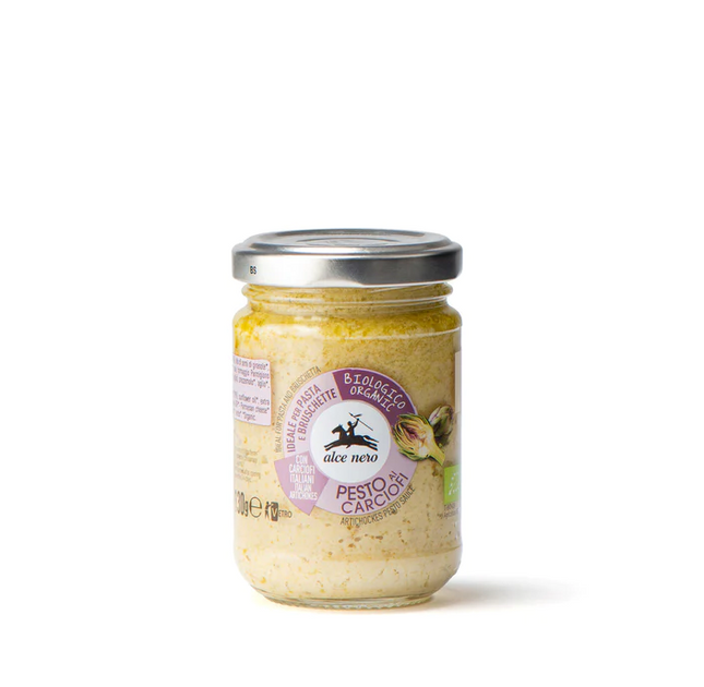 alce nero  carciofi pesto