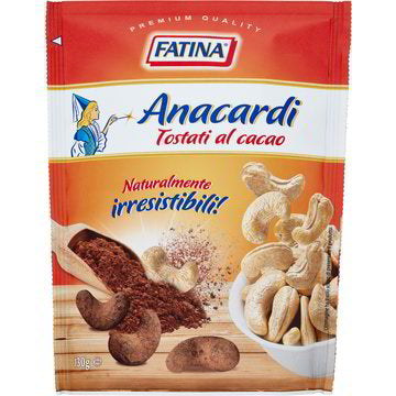 anacardi tostati al cacao fatina