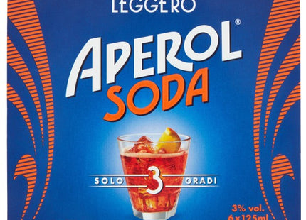 Aperol soda cl.125 cluster