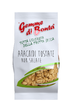 Ungesalzene geröstete Erdnüsse Gemme di Bontà 150 g