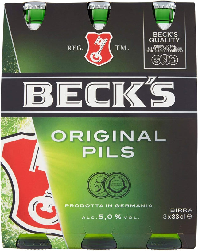 Beck's Birra Bottiglia, 3 x 330ml