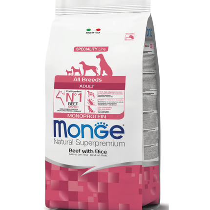 Monge Natural Superpremium Medium Senior - Diversi gusti 12 kg - Smart Space Shop