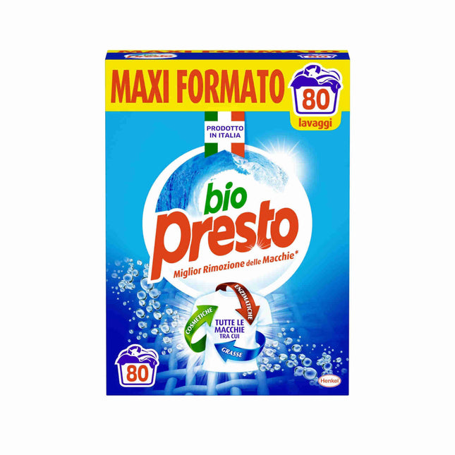 bio presto 80 lavaggi