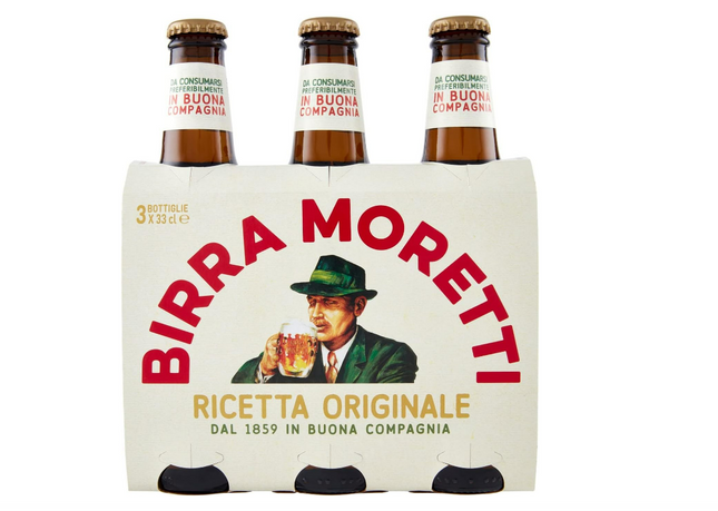 birra moretti x 3