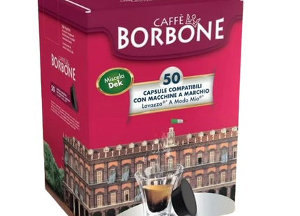 Caffè Borbone Noble Blend Compatible Capsules - Lavazza A modo Mio x 50 x