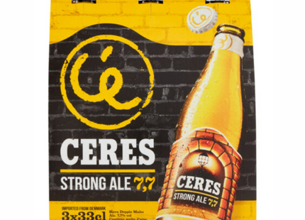 Ceres Strong Ale 7,7 3 x 33 cl - Smart Space Shop