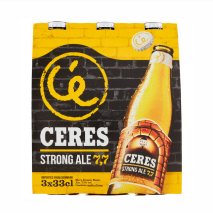 Ceres Strong Ale 7,7 3 x 33 cl - Smart Space Shop