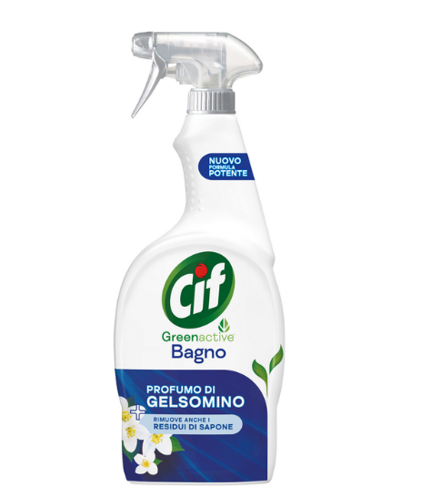 Cif Spray Green Active Bagno Profumo Di Gelsomino 650 Ml - Smart Space Shop