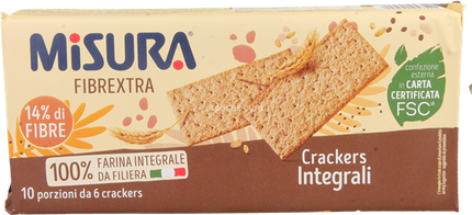 Crackers Misura Fibrextra integrali 385