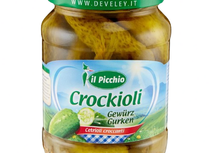 Crockioli Cetrioli Croccanti- il Picchio 360 g - Smart Space Shop