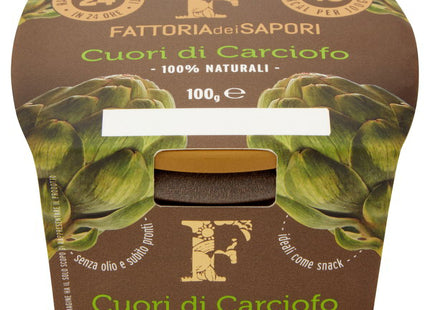 Cuori Di Carciofo Al Naturale Fattoria Dei Sapori 100 g - Smart Space Shop