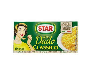 Dado classico Star , 10 Dadi nella confezione 100 g - Smart Space Shop