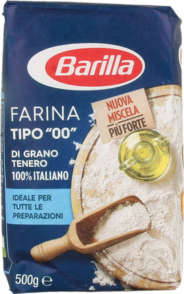 Barilla Farina 00 di grano tenero italiano 500 gr - Smart Space Shop