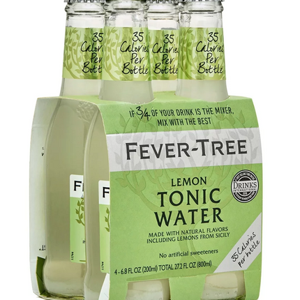 Fever-Tree Lemon Tonic Water 4 x 20 cl