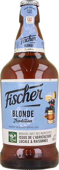 Fischer Blonde Tradition Bier 650 ml