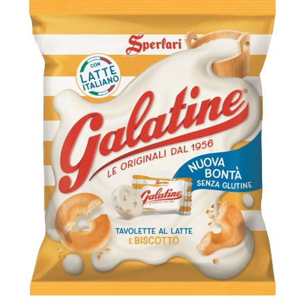 Galatine Biscotto Caramelle al Latte 115 g