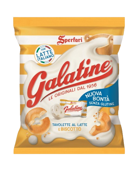 Galatine Biscotto Caramelle al Latte 115 g