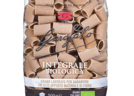 Garofalo - Mezze Maniche Rigate Pasta Integrale Biologica 500g - Smart Space Shop