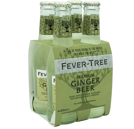 Fever-Tree Ginger Beer 4 x 20 cl