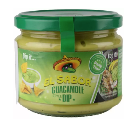 Salsa Guacamole El Sabor 300 g - Smart Space Shop