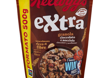 KELLOGG'S Extra Chocolate &amp; Hazelnuts 500 GR