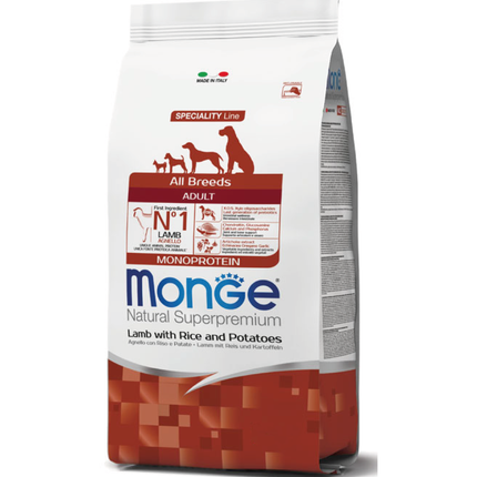 Monge Natural Superpremium Medium Senior - Diversi gusti 12 kg - Smart Space Shop