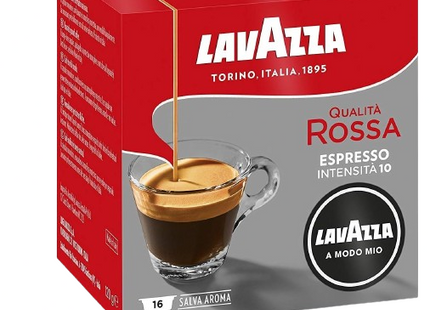 Lavazza 36 A Modo Mio Coffee Capsules, Red quality 