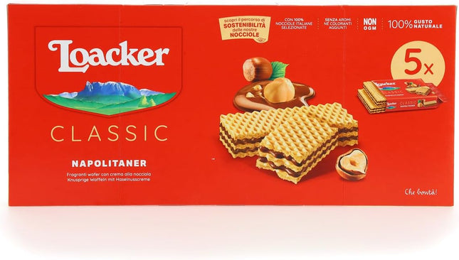 Loacker Wafer Napolitaner 5 x 45g